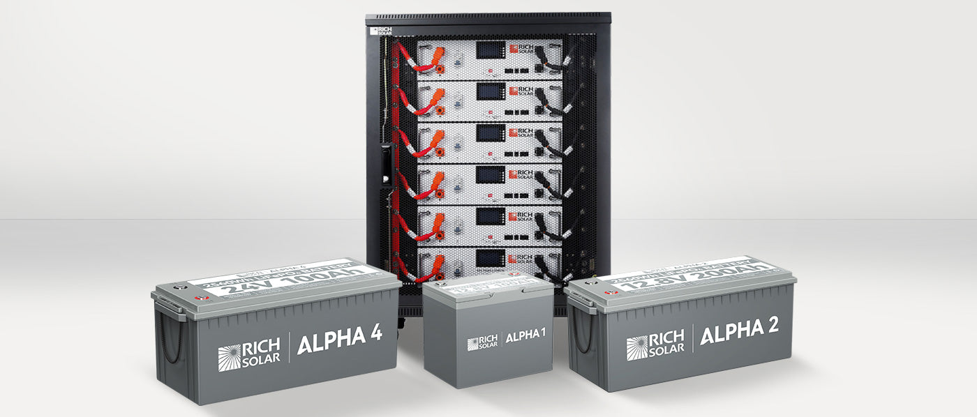 Rich Solar Alpha Series Batteries