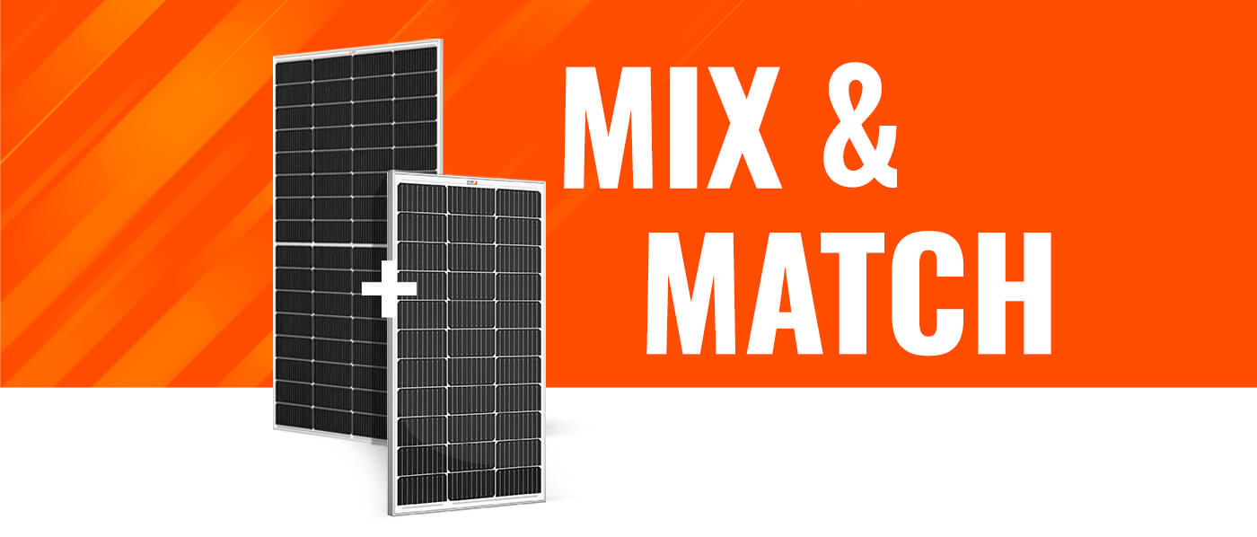 How to Mix and Match Solar Panels