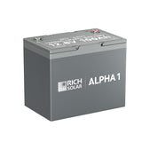 ALPHA 1 | 12V 100Ah LiFePO4 Battery | Powerful 12V Lithium Battery for RVs, Trailers, Vans, Boats, Off-Grid | 5,000 Lifetime Cycles | Bluetooth and Internal Heat Technology