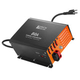 80 Amp Power Converter | 80A 120V Battery Charger | Overload, Overheat, Reverse Polarity Protection | Plug and Play