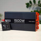 1500 Watt Industrial Pure Sine Wave Inverter - RICH SOLAR