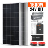 1600 Watt 24V Complete Solar Kit - RICH SOLAR