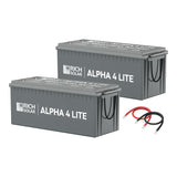 24V - 200AH - 5.1kWh Lithium Battery Bank