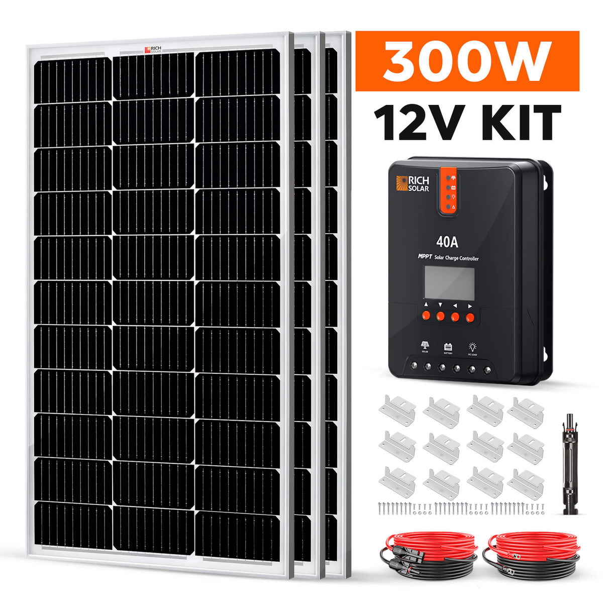 300 Watt Solar Kit - RICH SOLAR