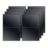 MEGA 410 Watt Monocrystalline Solar Panel | High Efficiency | Black Mono-facial Module | Grid-Tie | Off-Grid | Tier 1 - RICH SOLAR