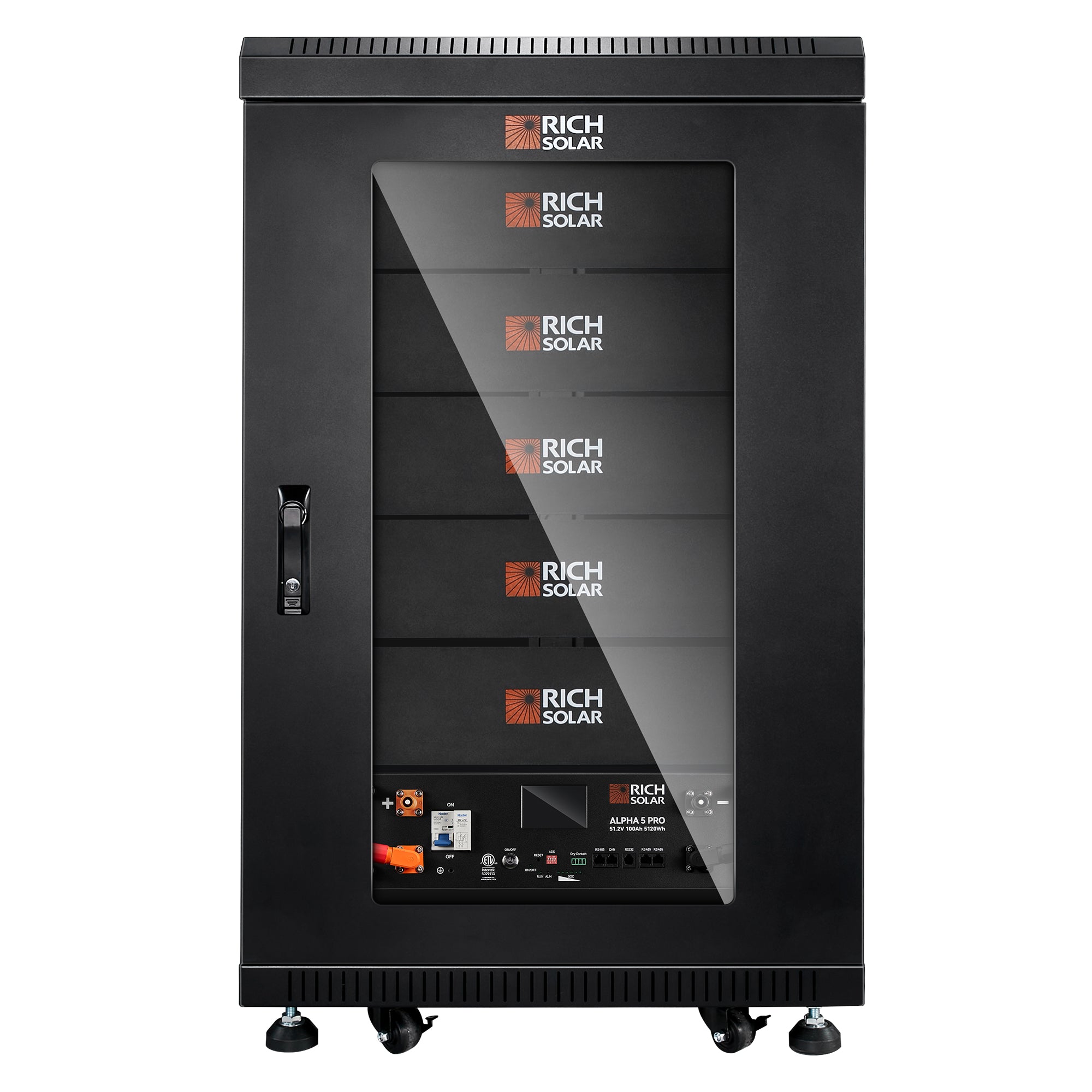 ALPHA 5 PRO | 51.2V 100Ah LiFePO4 Battery | Premium 48V Server Rack Lithium Battery for Residential, Commercial, RVs, Off-Grid | 7,000 Lifetime Cycles | 10 Year Warranty | UL1973, UL9540A Certified