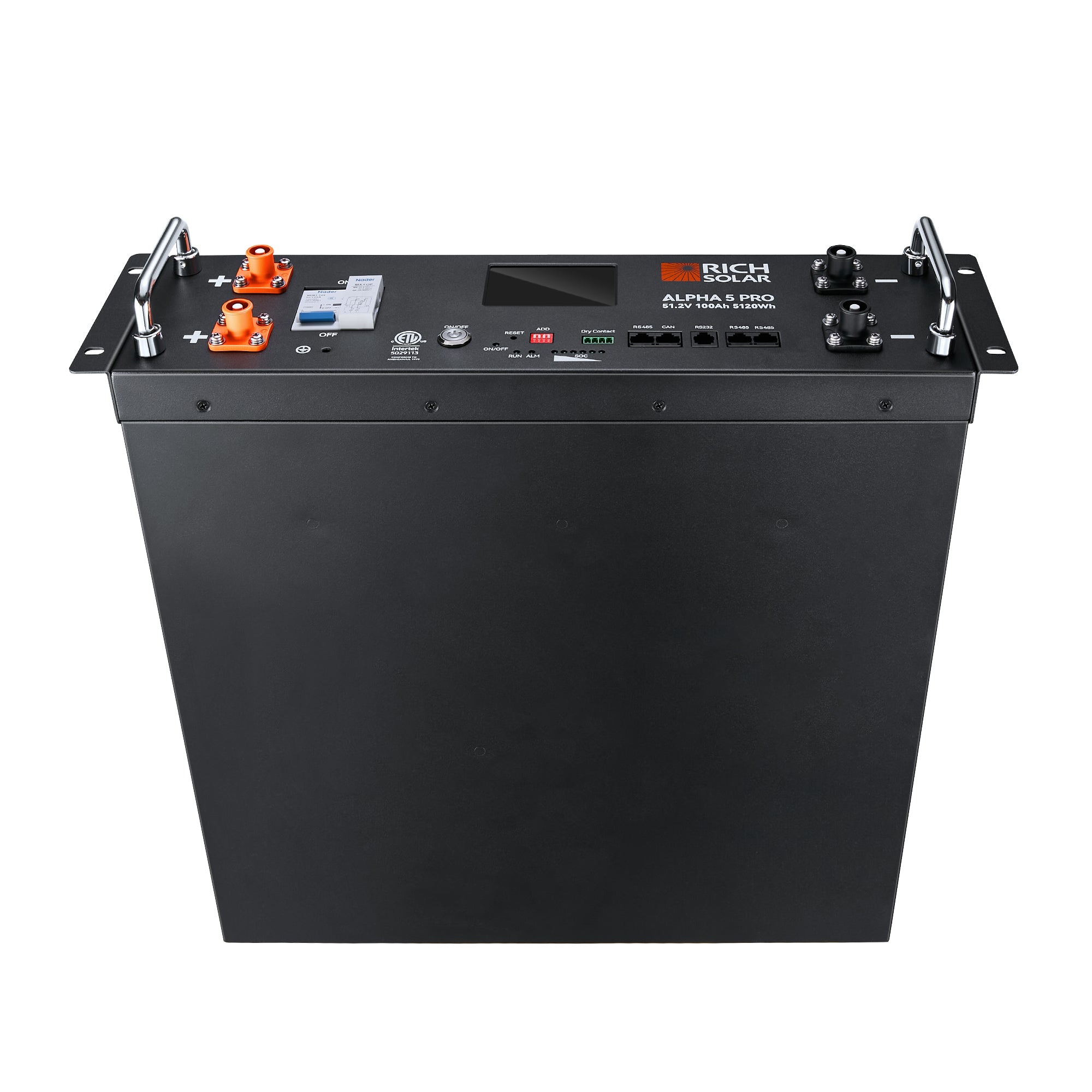 ALPHA 5 PRO | 51.2V 100Ah LiFePO4 Battery | Premium 48V Server Rack Lithium Battery for Residential, Commercial, RVs, Off-Grid | 7,000 Lifetime Cycles | 10 Year Warranty | UL1973, UL9540A Certified