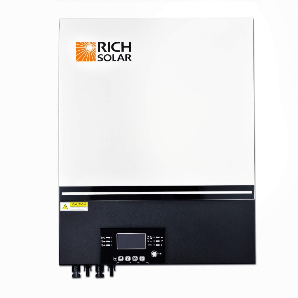 6500 Watt (6.5kW) 48 Volt Off-grid Hybrid Solar Inverter FREE SHIPPING - RICH SOLAR