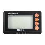 500 Amp Battery Monitor with Shunt | 8~120V 500A Battery Monitor with Shunt | Accurate Battery Status Monitor | Easy to Use