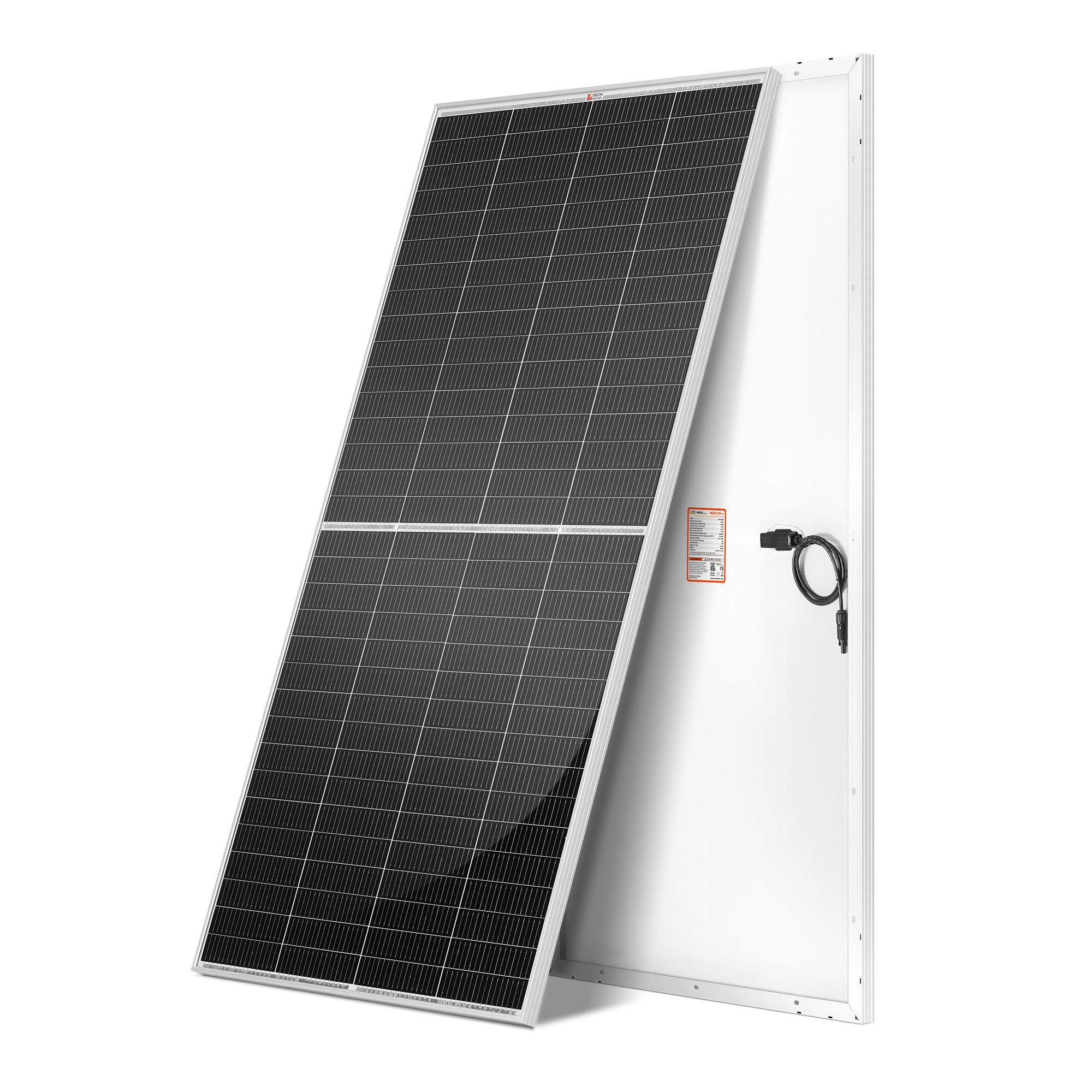 MEGA 250 PRO | 250 Watt 24 Volt Solar Panel | Premium 24V Off-Grid Solar Panel for Campers, Tiny Homes, Cabins | 25-Year Output Warranty | UL Certified