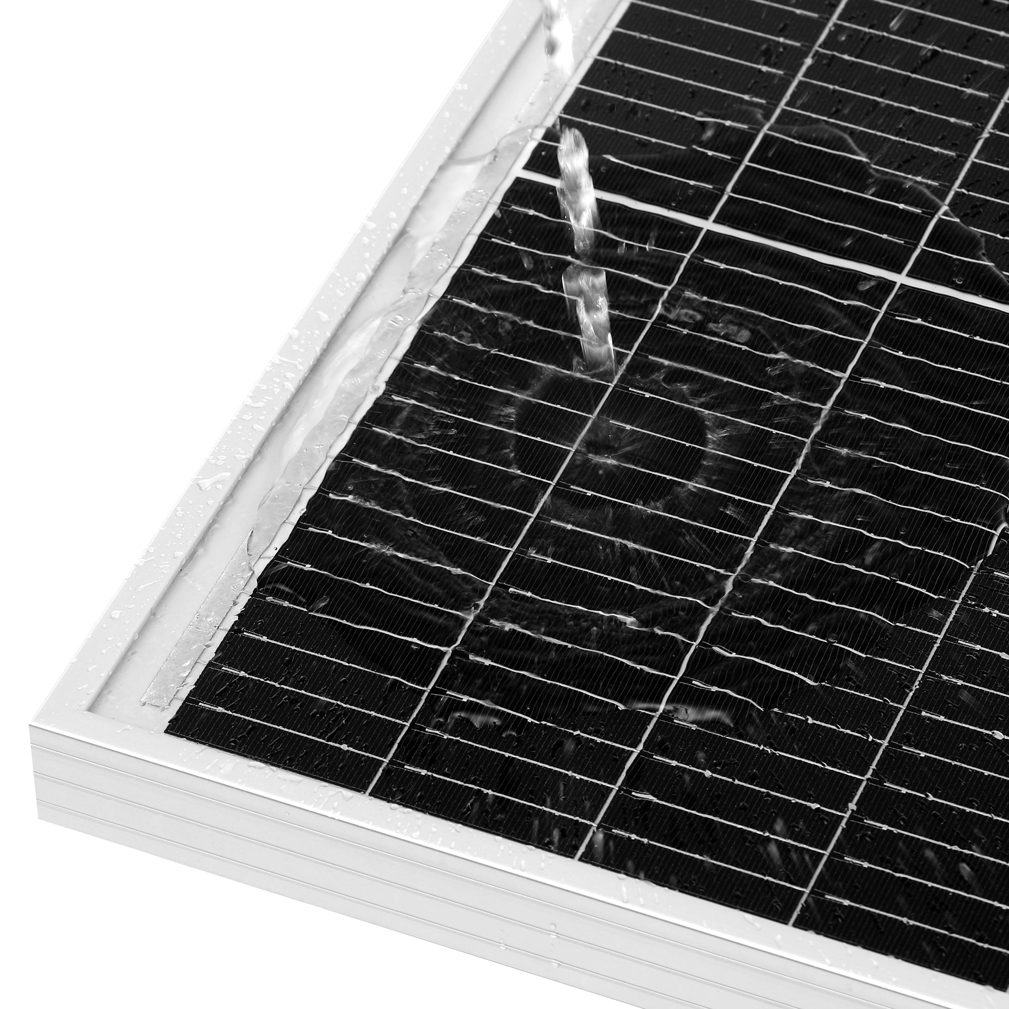 MEGA 250 PRO | 250 Watt 24 Volt Solar Panel | Premium 24V Off-Grid Solar Panel for Campers, Tiny Homes, Cabins | 25-Year Output Warranty | UL Certified