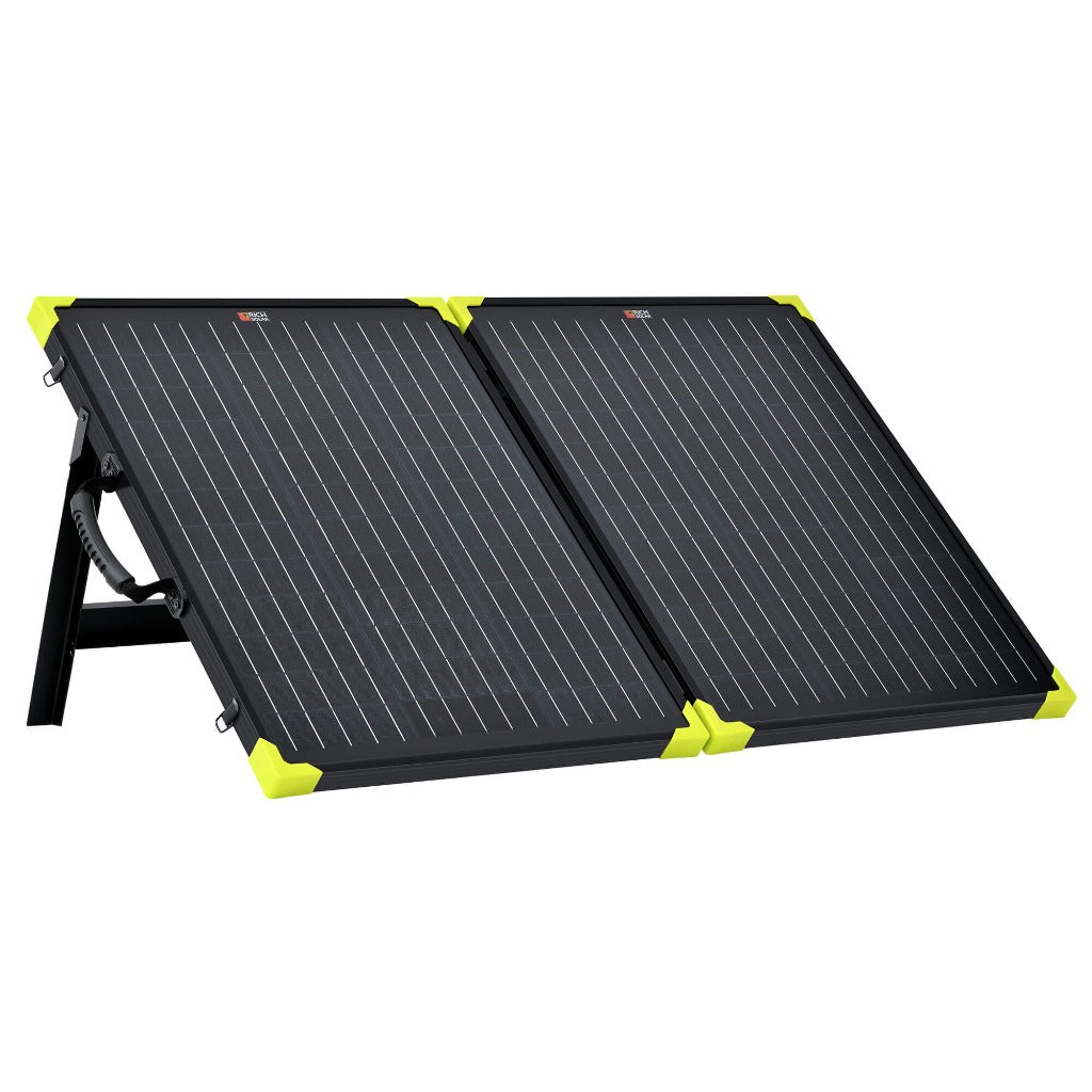 Mega 100 Watt Briefcase Portable Solar Charging Kit - RICH SOLAR