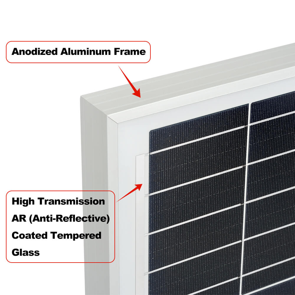 Mega 200 Watt 24 Volt Solar Panel - RICH SOLAR