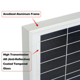 Mega 200 Watt 24 Volt Solar Panel - RICH SOLAR