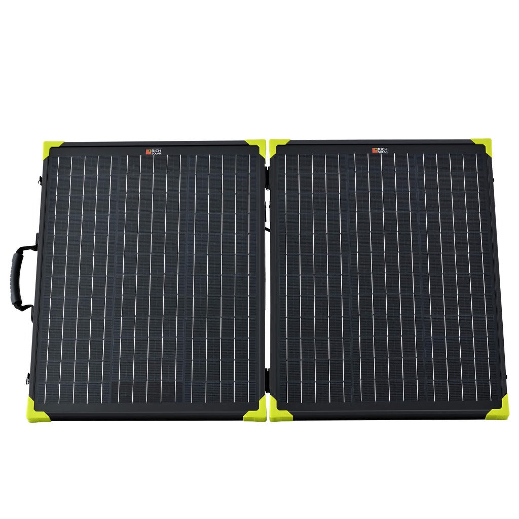 Mega 100 Watt Portable Solar Panel Briefcase - RICH SOLAR