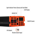 1500 Watt Industrial Pure Sine Wave Inverter - RICH SOLAR