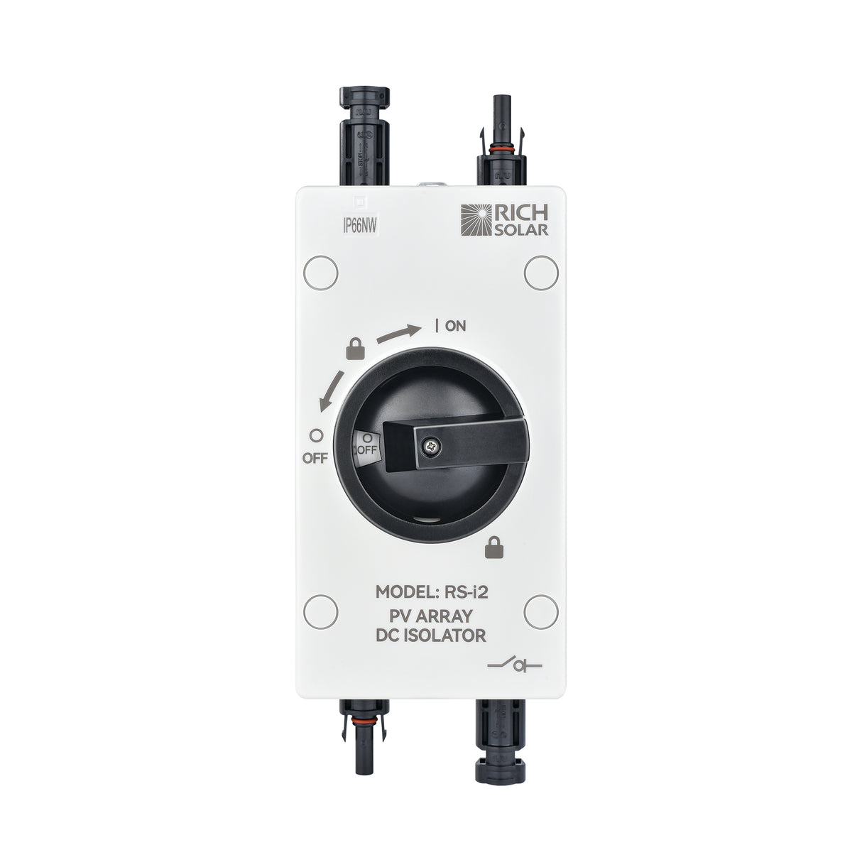 Solar PV DC Quick Disconnect Switch RS-i2 - RICH SOLAR