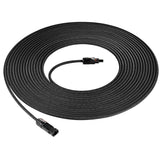 10 Gauge 50 Feet Solar Extension Black Cable - RICH SOLAR