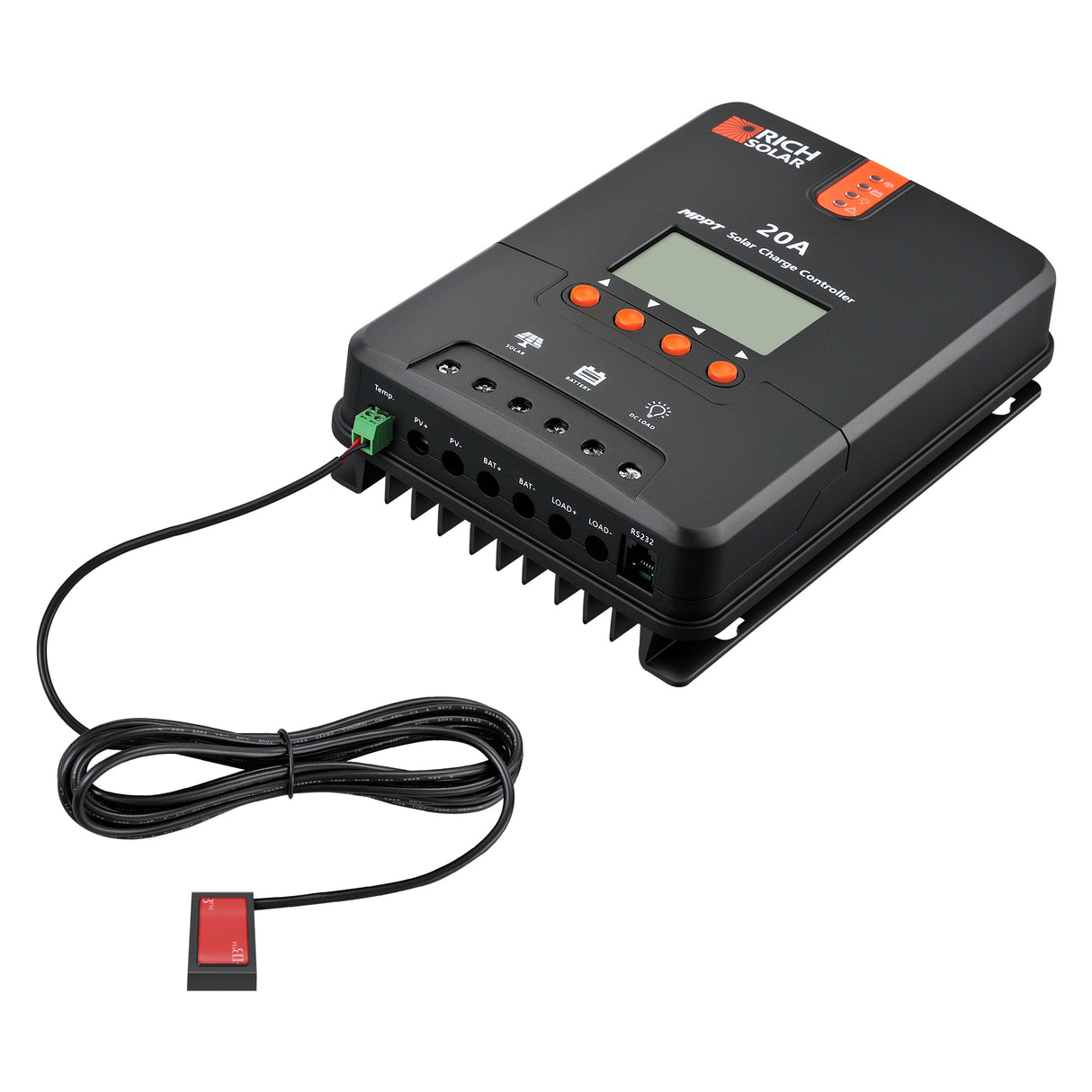 20 Amp MPPT Solar Charge Controller - RICH SOLAR