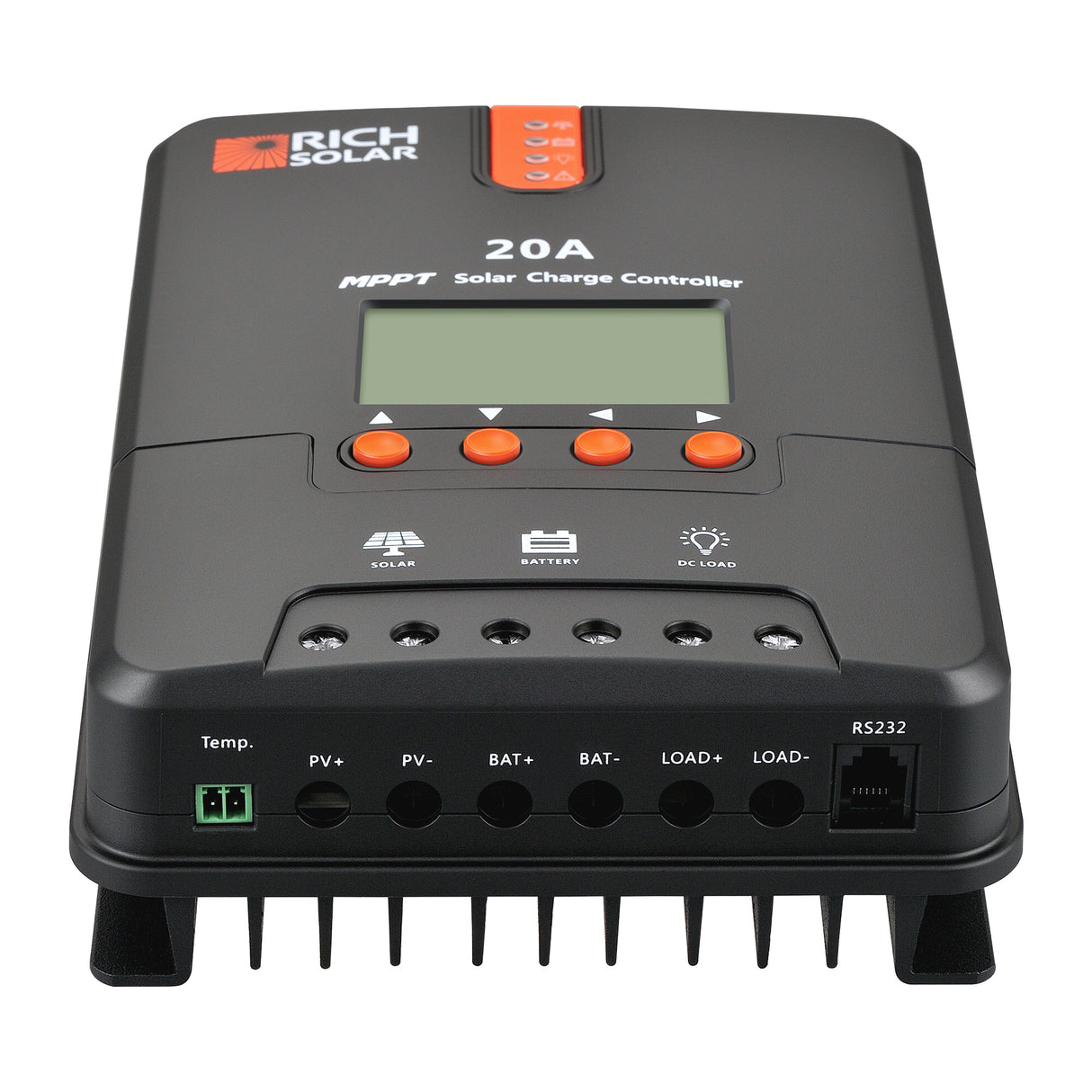 20 Amp MPPT Solar Charge Controller - RICH SOLAR