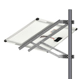 SIDE POLE MOUNTS FOR ONE PANEL - RICH SOLAR